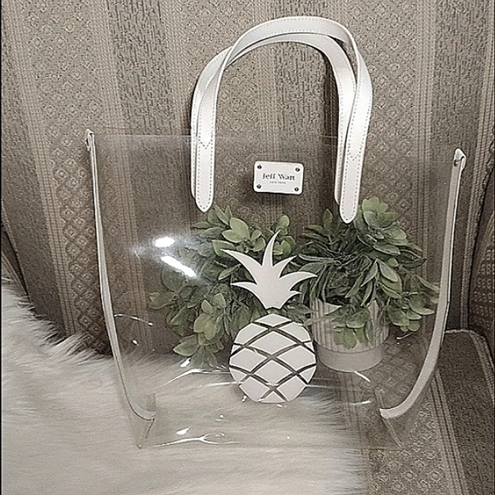 Jeff Wan 🍍Clear Pineapple Bazar Tote - Picture 15 of 16